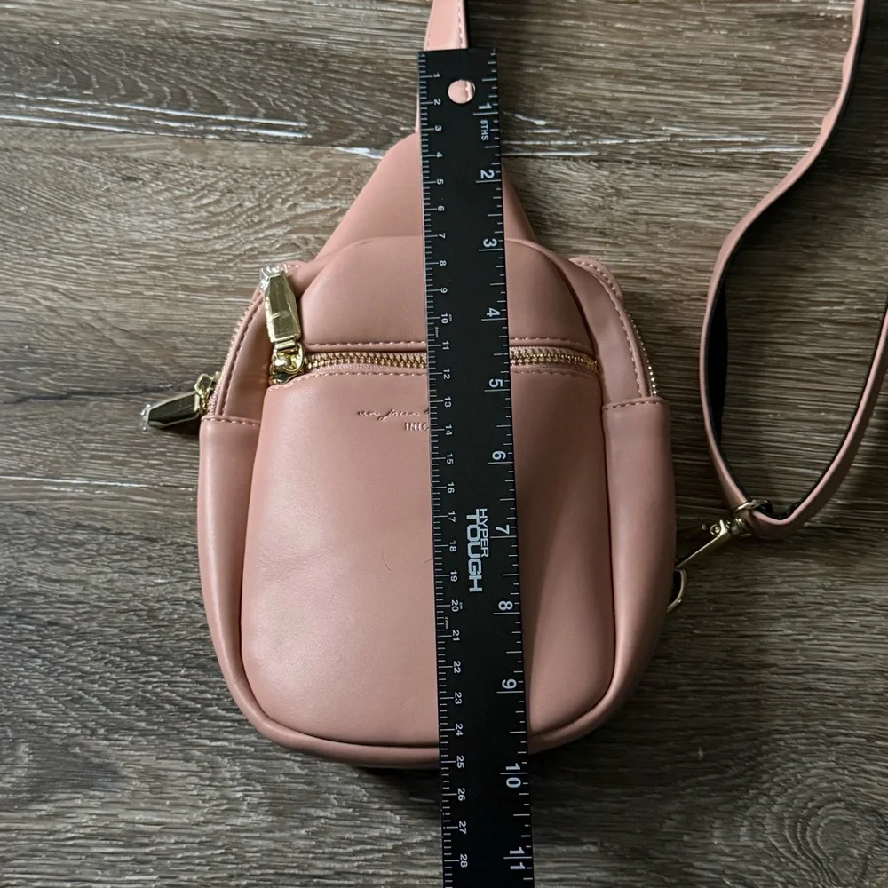Inicat Elegant Pink Crossbody Small Sling Bag Women’s Fanny Pack For‎ Travel